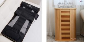 굿핏 프리미엄 스트레칭 안마매트 + 마하나임 건식족욕기 (무릎사우나)